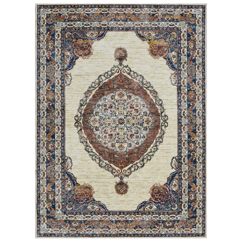 Renaissance 1070 Area Rug - 8' x 10' - Distressed Pearl