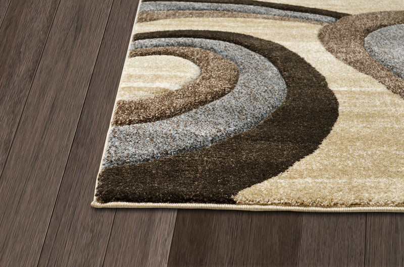 Windsor 506 Area Rug - 8' x 10' - Mocha