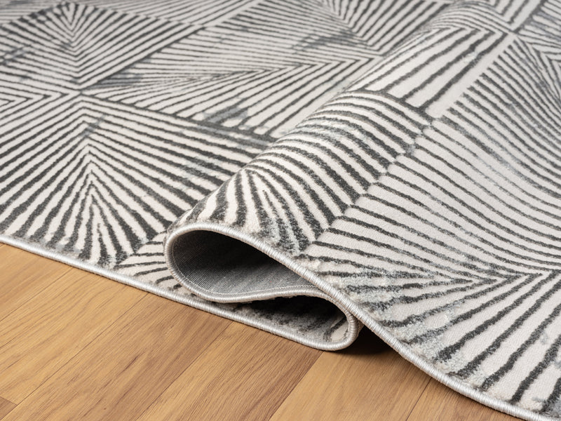 Eclipse 694 Area Rug - 8' x 10 - Smoke