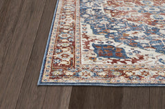 Renaissance 1078 Area Rug - 8' x 10' - Stonewashed Blue