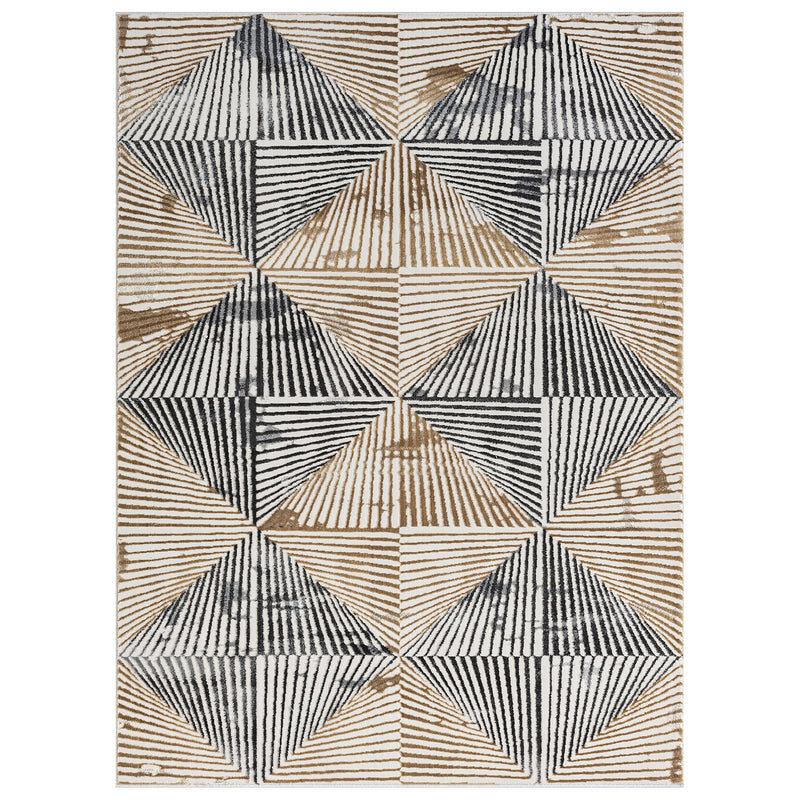 Eclipse 694 Area Rug - 5' x 7' - Golden Jolt