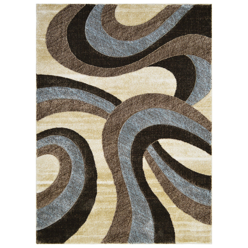 Eclipse 694 Area Rug - 8' x 10 - Bronze