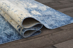 Renaissance 1076 Area Rug - 8' x 10' - Stonewashed Blue