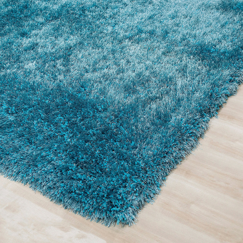 Afro Plain - Light Blue - 5' x 7'