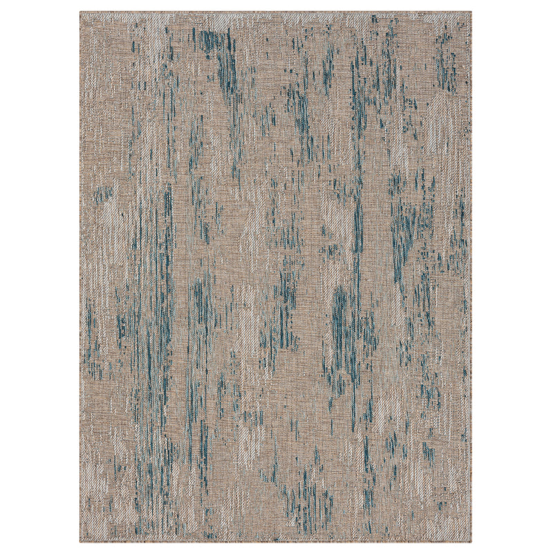 Coastal 661 Area Rug - Aqua - 5' x 7'