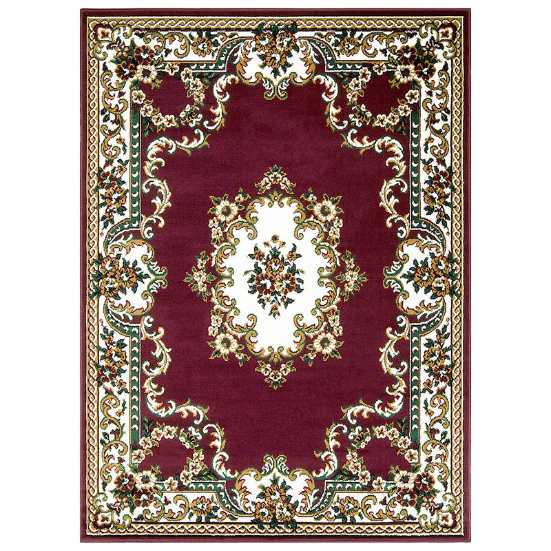 Taj Mahal 112 8' x 10' Burgundy