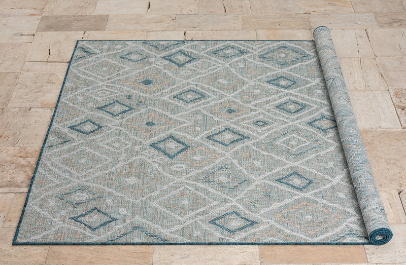 Coastal 663 Area Rug - Ocean - 8' x 10'