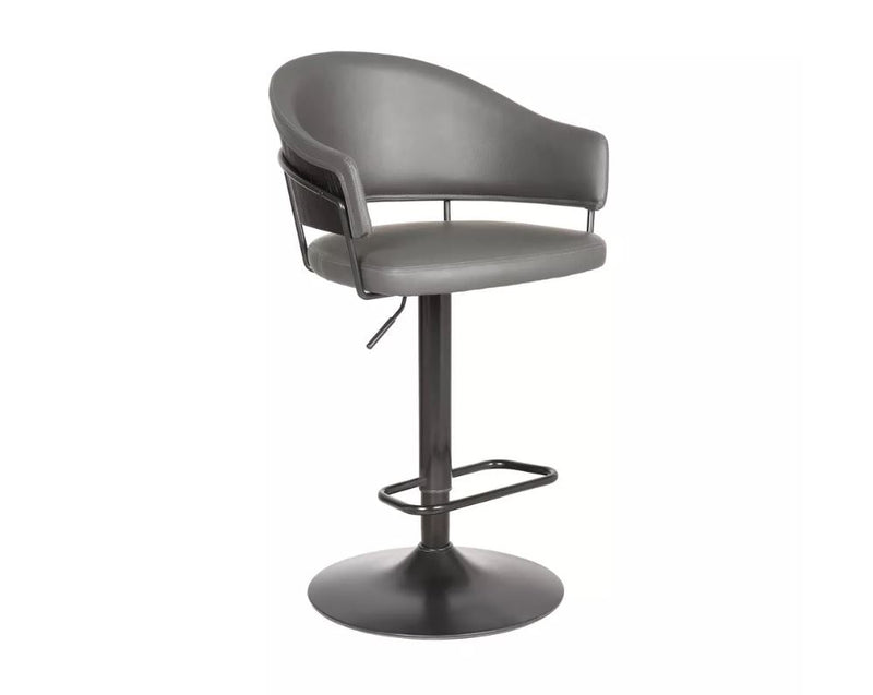 Fabrizzi Mid-Century Modern Adjustable Barstool