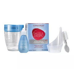Connoisseurs Silver Jewelry Cleaner Dazzle Drops kit