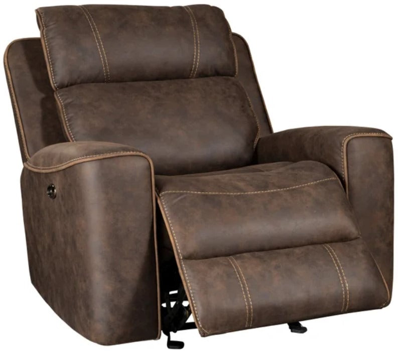 Telluride Manual Rocker Recliner in Chocolate