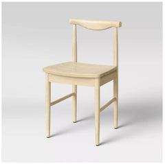 Ingleside Open Back Upholstered Wood Frame Dining Chair - Linen