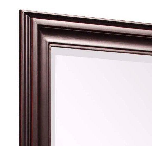 Howard Elliott George 24" x 36" Oil-Rubbed Bronze Wall Mirror