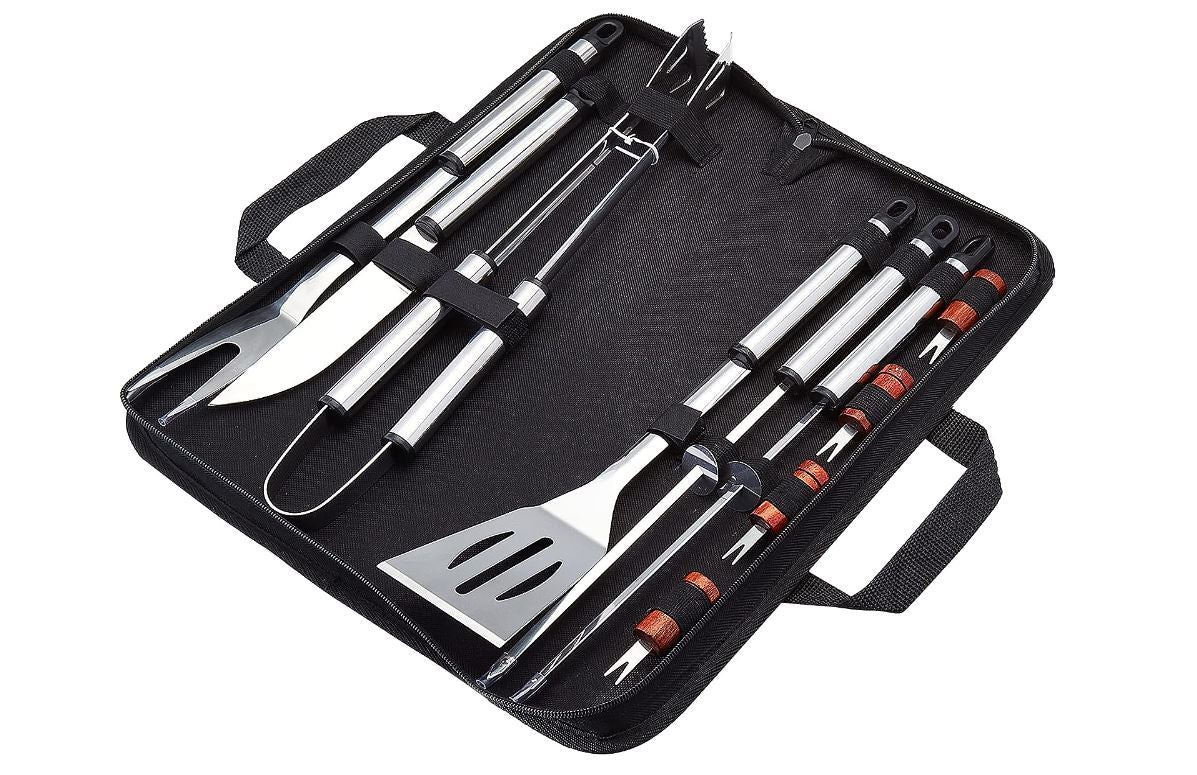 Stainless Steel Grilling Tool Set