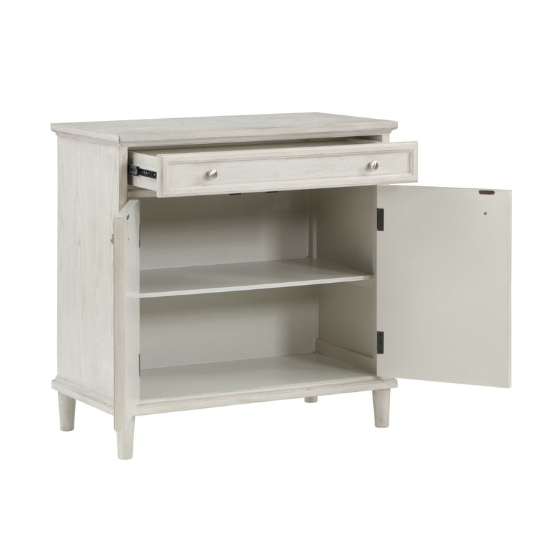 Coast to Coast Spivey Light Grey Two Door One Drawer Cabinet