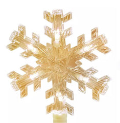 Snowflake Pathway LED Lights - Warm White - 5 Count
