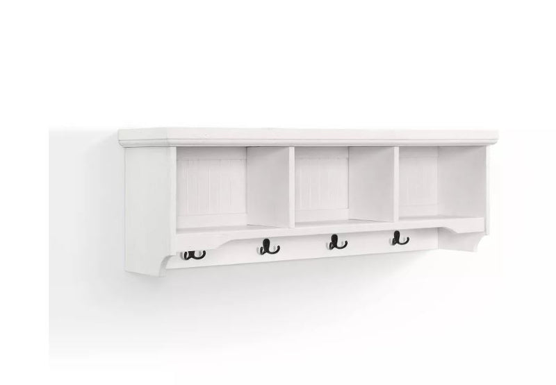 Seaside Storage Shelf - White