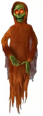 Hanging Ghoul 21 In Light Sound Throwback Ghoul Halloween Prop
