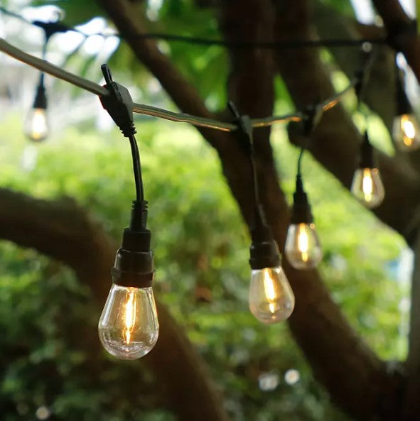 Honeywell 48' LED Dual Filament Vintage String Lights