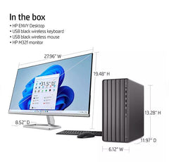 HP ENVY Desktop Bundle w/32