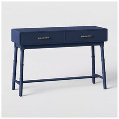 Oslari Painted Console Table - Blue