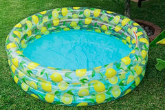 Giant Inflatable Lemon Sunning Pool