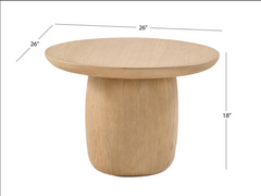 JoJo Fletcher Pauline Oak End Table