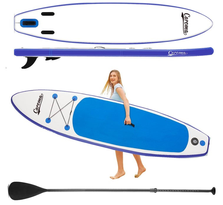 Inflatable Stand Up Paddle Board - Blue/White