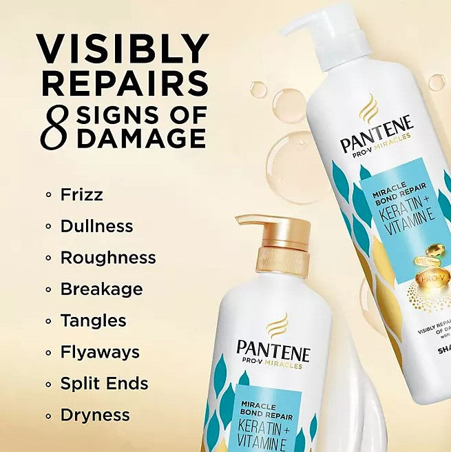 Pantene Pro-V Miracles Bond Repair Shampoo & Conditioner 2 Pack