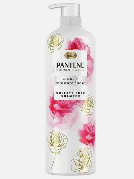 Pantene Pro-V Miracle Moisture Boost with Rose Water Shampoo (30 fl. oz.)