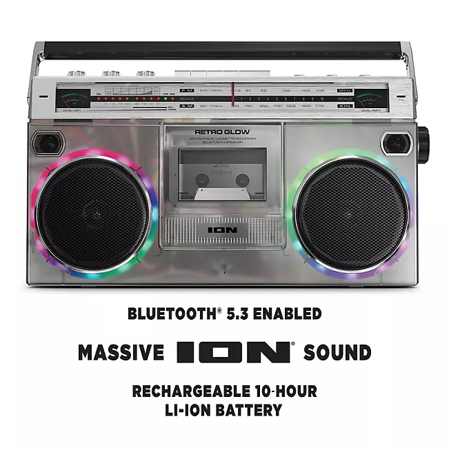 ION Retro Glow Bluetooth Speaker