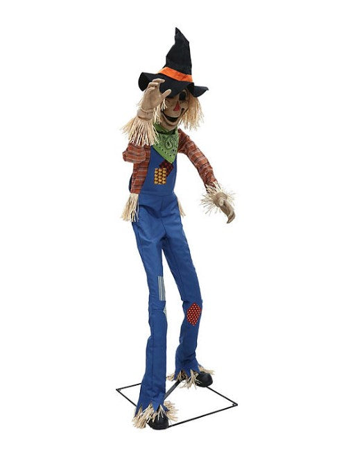 8' Animated Towering Scarecrow