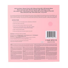 Skin Gym Wrinklit LED Face Mask, Pink