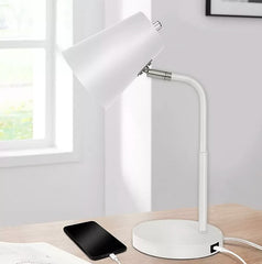 Soho 15.5 in Desk Lamp with Charging Point