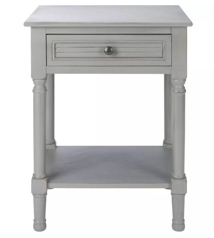 Tate 1 Drawer Accent Table - Grey