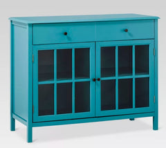 Windham 2 Door Accent Buffet - Teal