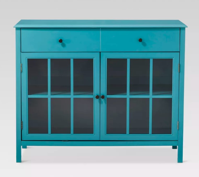 Windham 2 Door Accent Buffet - Teal