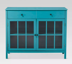 Windham 2 Door Accent Buffet - Teal