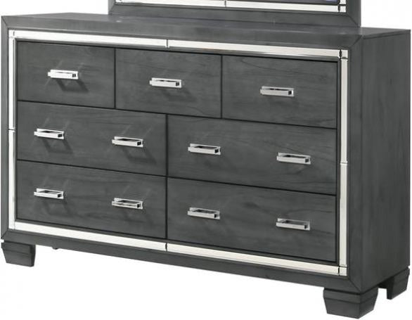 Titanium Dresser in Gray