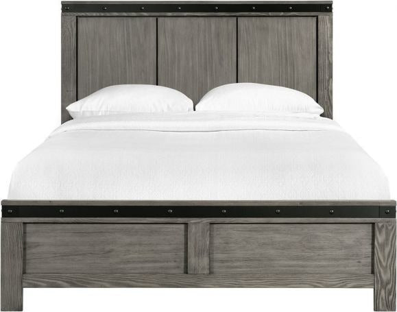 Wade Bed King in Gray