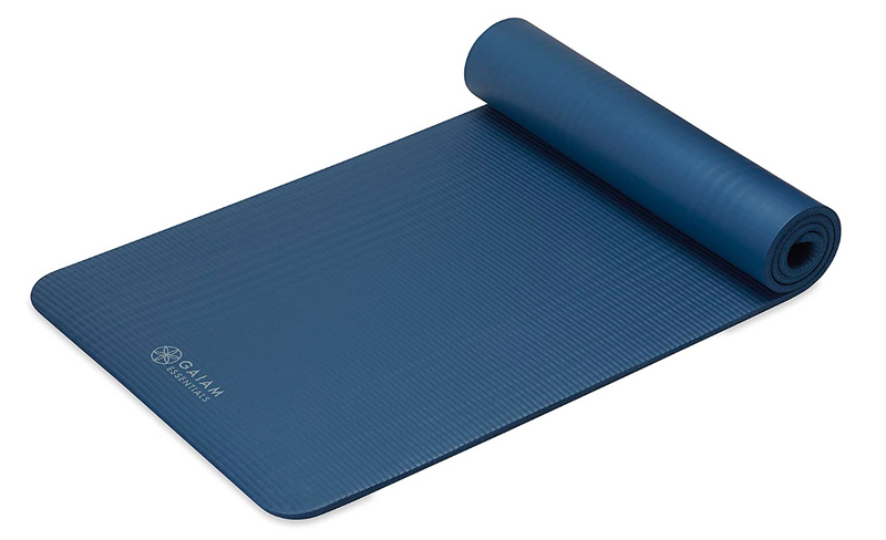 Gaiam Essentials Fitness Yoga Mat 10mm • Prices »