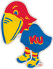 University Of Kansas 1923 Jayhawks Logo Embossed Metal Sign | Wichita ...