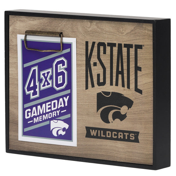 Kansas State University Wood Photo Frame Clip