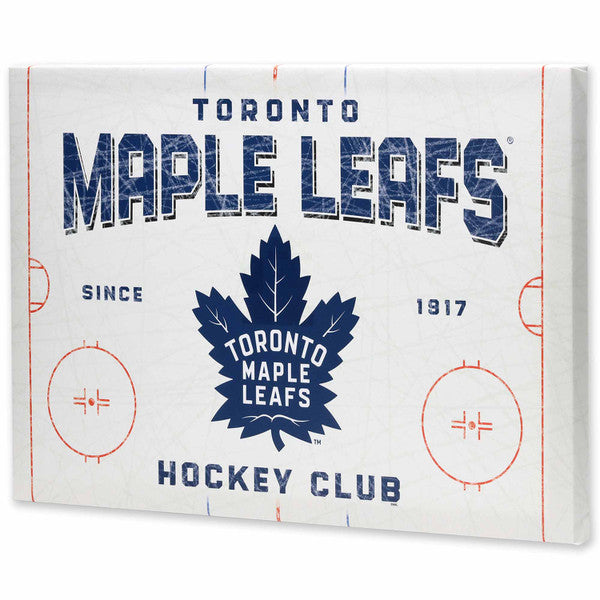 National Hockey League Toronto Maple Leafs Rink Canvas Wall Decor