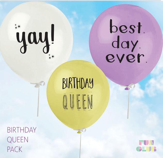 Birthday Queen Variety Pack - Set of 3