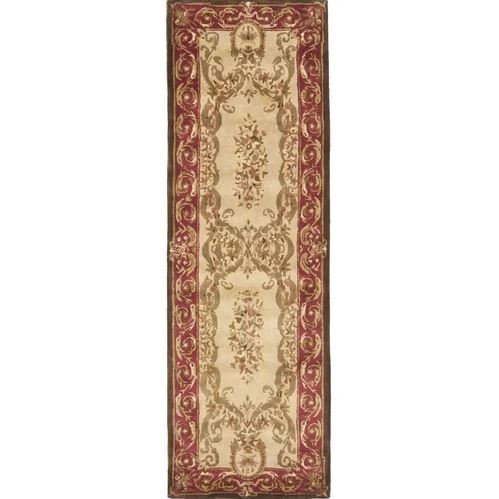Loren Hand-Tufted Wool Gold/Red Rug