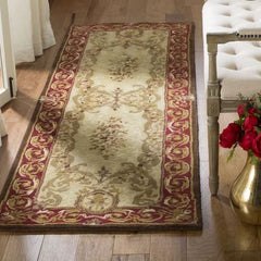 Loren Hand-Tufted Wool Gold/Red Rug