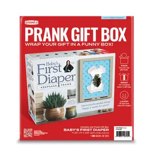 Prank Gift Box First Diaper