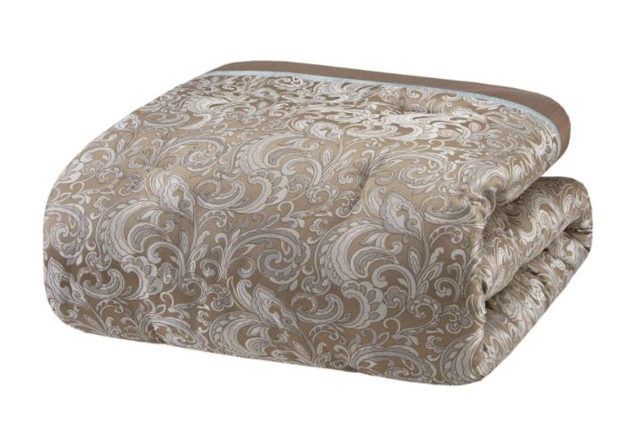 Madison Park Essentials Brystol 24 Piece Queen Room in A Bag Blue