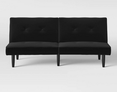 Futon Sofa Black