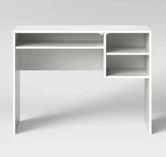 Student Writing Desk with Storage - White